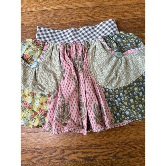 Matilda Jane Girls' Mixed Print Skirt Size 6 - Picture 2 of 4